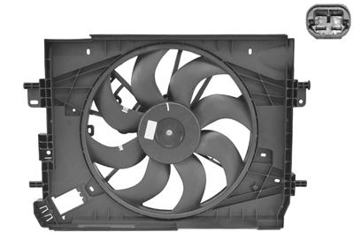 Ventilator radiator DACIA LODGY (JS_) 1.5 dCi diesel 90 cai VAN WEZEL 4373746