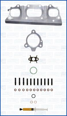 Set montaj turbocompresor DACIA DUSTER (HS_) 1.2 TCe 125 4x4 benzina 125 cai AJUSA JTC12062