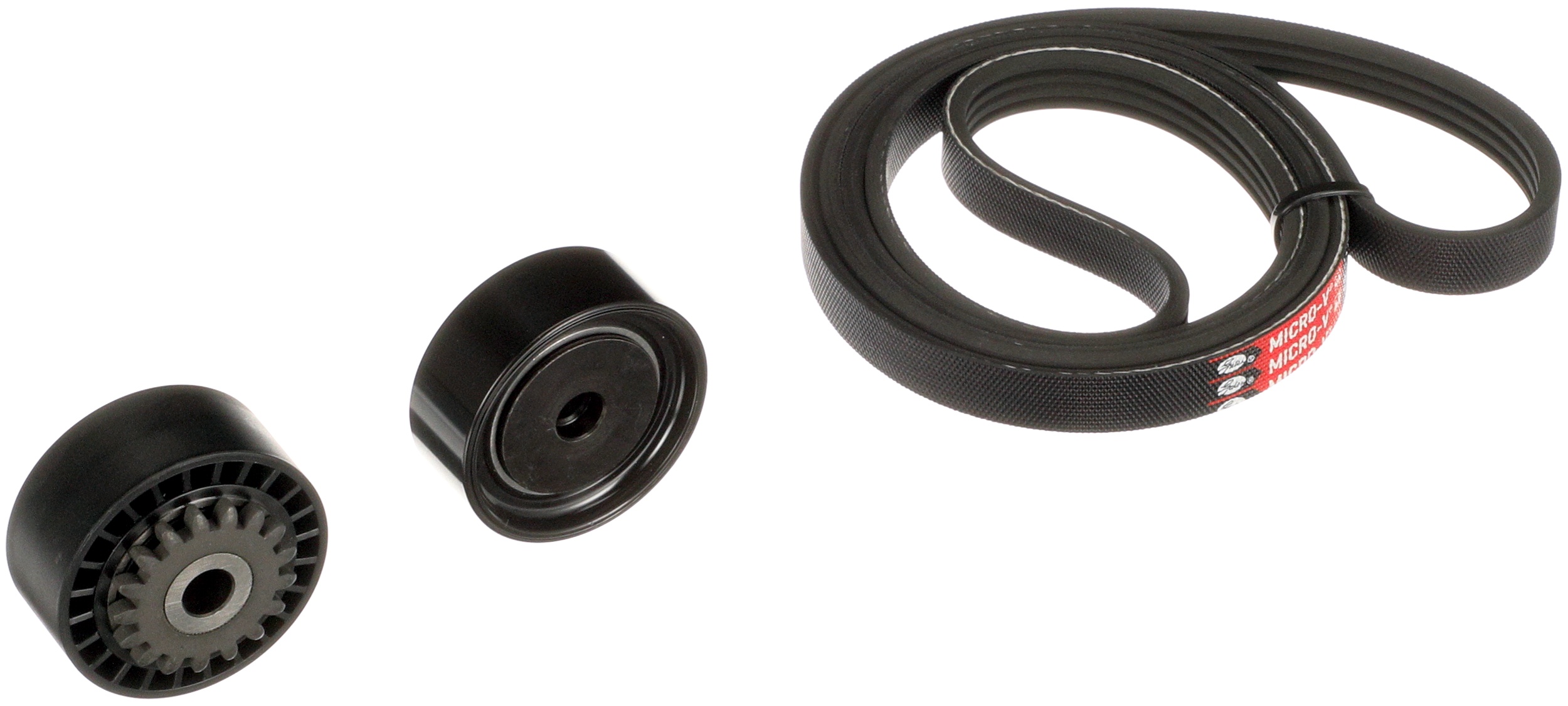 Set curea transmisie cu caneluri DACIA LOGAN (LS_) 1.2 16V (LS1N, LS02, BS02) benzina 75 cai GATES K014PK1540