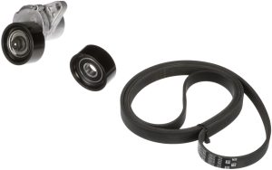 Set curea transmisie cu caneluri DACIA LOGAN (LS_) 1.6 (LSOB, LSOD, LSOF, LSOH) benzina 87 cai GATES K015PK1750