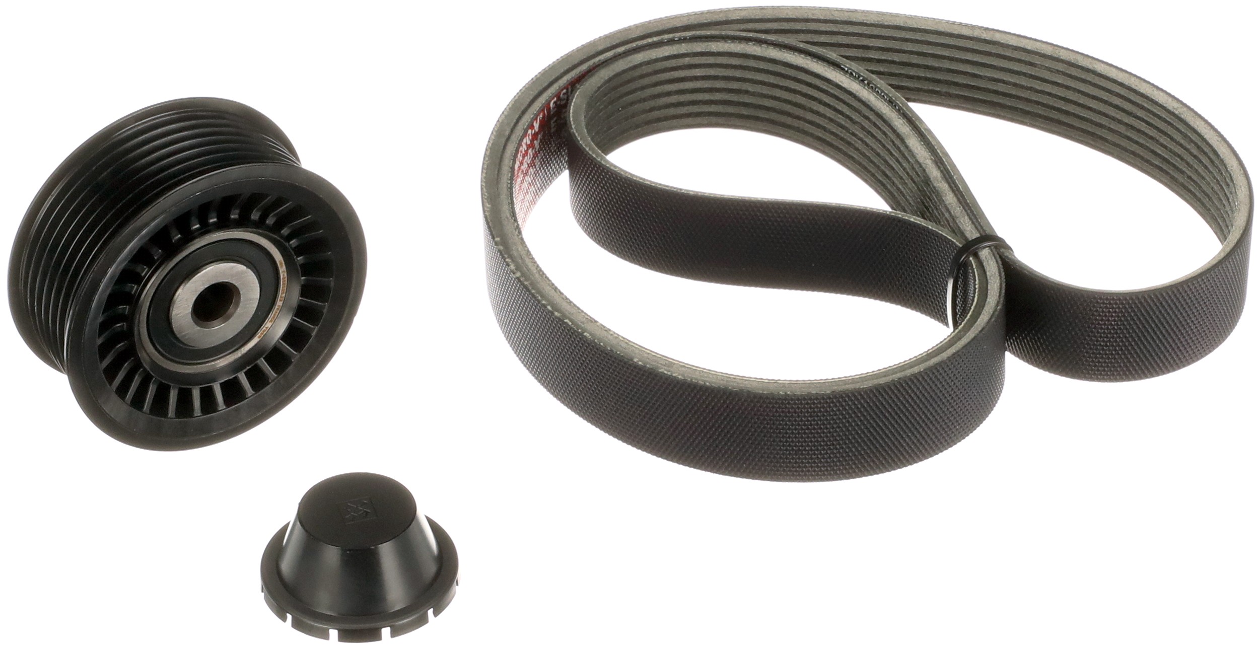 Set curea transmisie cu caneluri DACIA LOGAN II 1.0 LPG Benzina/Autogaz (GPL) 101 cai GATES K017PK1179SF