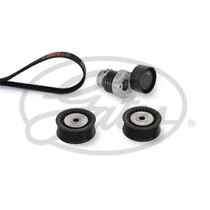 Set curea transmisie cu caneluri DACIA DUSTER Autoutilitara/SUV 1.2 TCe 125 4x4 (HSAU) benzina 125 cai GATES K027PK1570