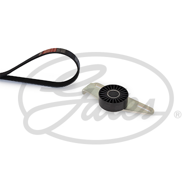 Set curea transmisie cu caneluri DACIA LOGAN II 1.6 benzina 86 cai GATES K055PK1113