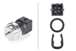 Senzor temperatura lichid de racire DACIA DUSTER (HS_) 1.5 dCi diesel 86 cai HELLA 6PT 009 309-551