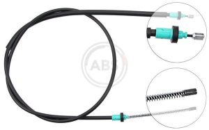 Cablu frana de parcare DACIA LOGAN MCV (KS_) 1.6 16V (KS0L, KS0M, KS0P, KS1S) benzina 105 cai ABS K13586