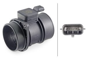 Senzor debit aer DACIA LOGAN (LS_) 1.5 dCi (LS04) diesel 88 cai HELLA 8ET 358 095-161