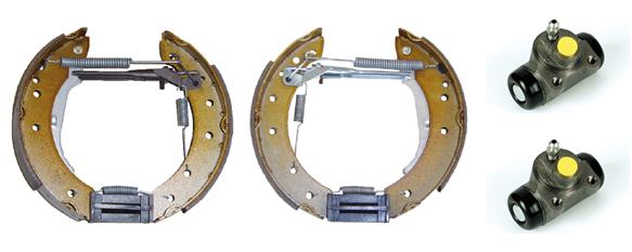 Set saboti frana DACIA LOGAN MCV (KS_) 1.6 (KS0B, KS0D, KS0F) benzina 87 cai BREMBO K 68 065