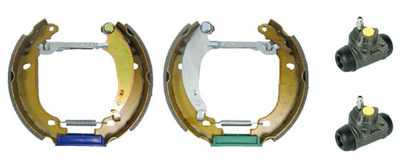 Set saboti frana DACIA LOGAN (LS_) 1.4 MPI LPG (LS0C) Benzina/Autogaz (GPL) 75 cai BREMBO K 68 067