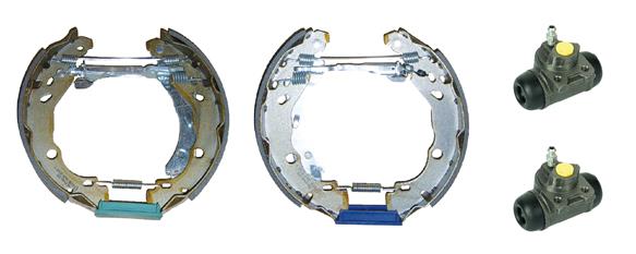 Set saboti frana DACIA SANDERO 1.2 16V benzina 75 cai BREMBO K 68 074