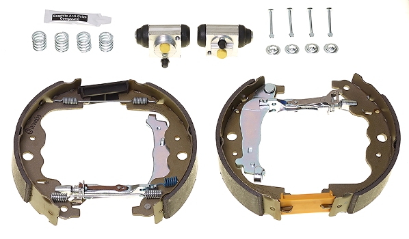 Set saboti frana DACIA DUSTER (HM_) 1.5 dCi 115 (HMAD) diesel 116 cai BREMBO K 68 077