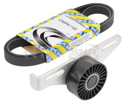 Set curea transmisie cu caneluri DACIA LOGAN MCV (KS_) 1.6 Bifuel Benzina/Autogaz (GPL) 87 cai SNR KA855.04