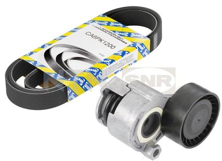 Set curea transmisie cu caneluri DACIA DUSTER Autoutilitara/SUV 1.5 dCi diesel 90 cai SNR KA855.10