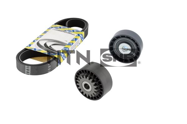 Set curea transmisie cu caneluri DACIA LOGAN MCV II 1.2 benzina 75 cai SNR KA855.31