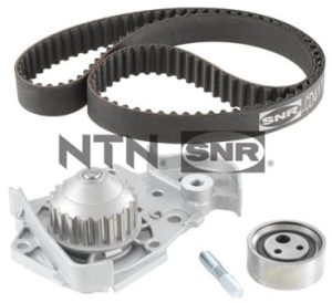 Set pompa apa + curea dintata DACIA LOGAN (LS_) 1.6 (LSOB, LSOD, LSOF, LSOH) benzina 87 cai SNR KDP455.411
