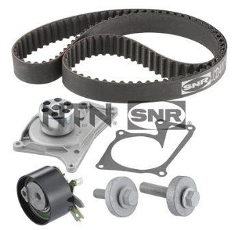 Set pompa apa + curea dintata DACIA DUSTER Autoutilitara/SUV 1.5 dCi 4x4 diesel 109 cai SNR KDP455.582