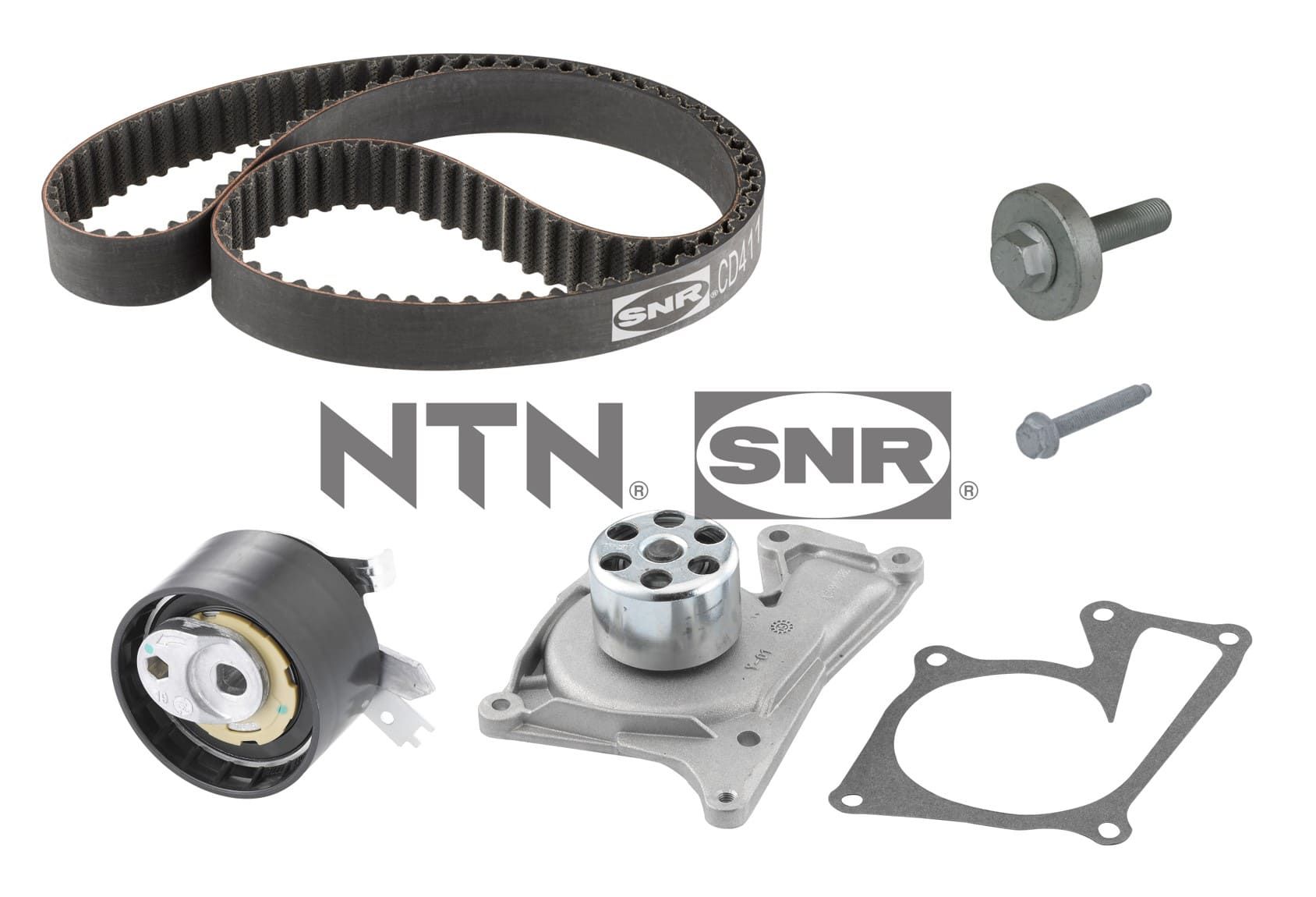 Set pompa apa + curea dintata DACIA LODGY (JS_) 1.5 dCi diesel 90 cai SNR KDP455.640