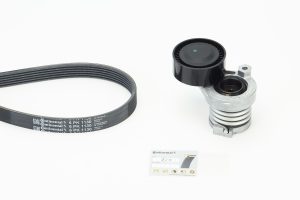 Set curea transmisie cu caneluri DACIA LODGY (JS_) 1.5 dCi diesel 110 cai CONTITECH 6PK1130K4