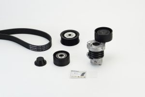 Set curea transmisie cu caneluri DACIA LODGY (JS_) 1.2 TCe (JSAY, JSM0) benzina 115 cai CONTITECH 7PK1605K1