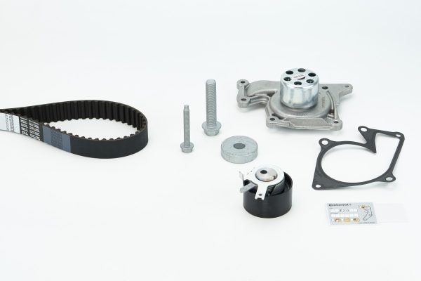 Set pompa apa + curea dintata DACIA DUSTER (HS_) 1.5 dCi 4x4 diesel 90 cai CONTITECH CT1035WP4