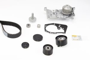 Set pompa apa + curea dintata DACIA DUSTER (HS_) 1.6 16V 4x4 benzina 105 cai CONTITECH CT1179WP3