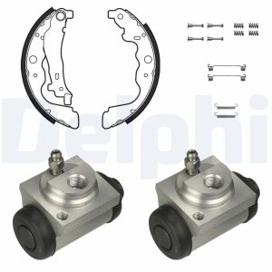 Set saboti frana DACIA DUSTER (HS_) 1.6 SCe 115 benzina 115 cai DELPHI KP1139