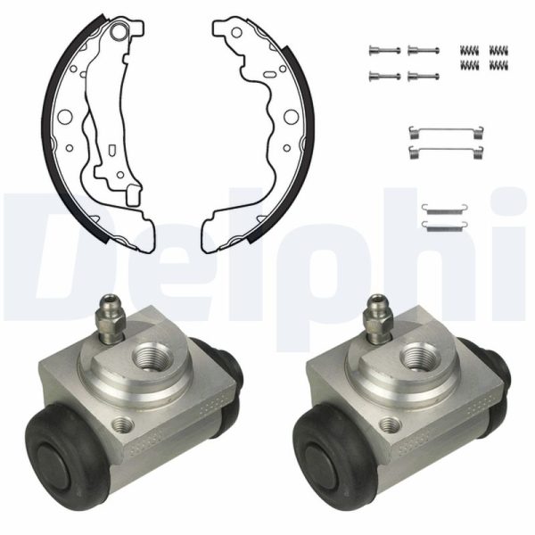 Set saboti frana DACIA DUSTER (HS_) 1.6 SCe 115 benzina 115 cai DELPHI KP1139