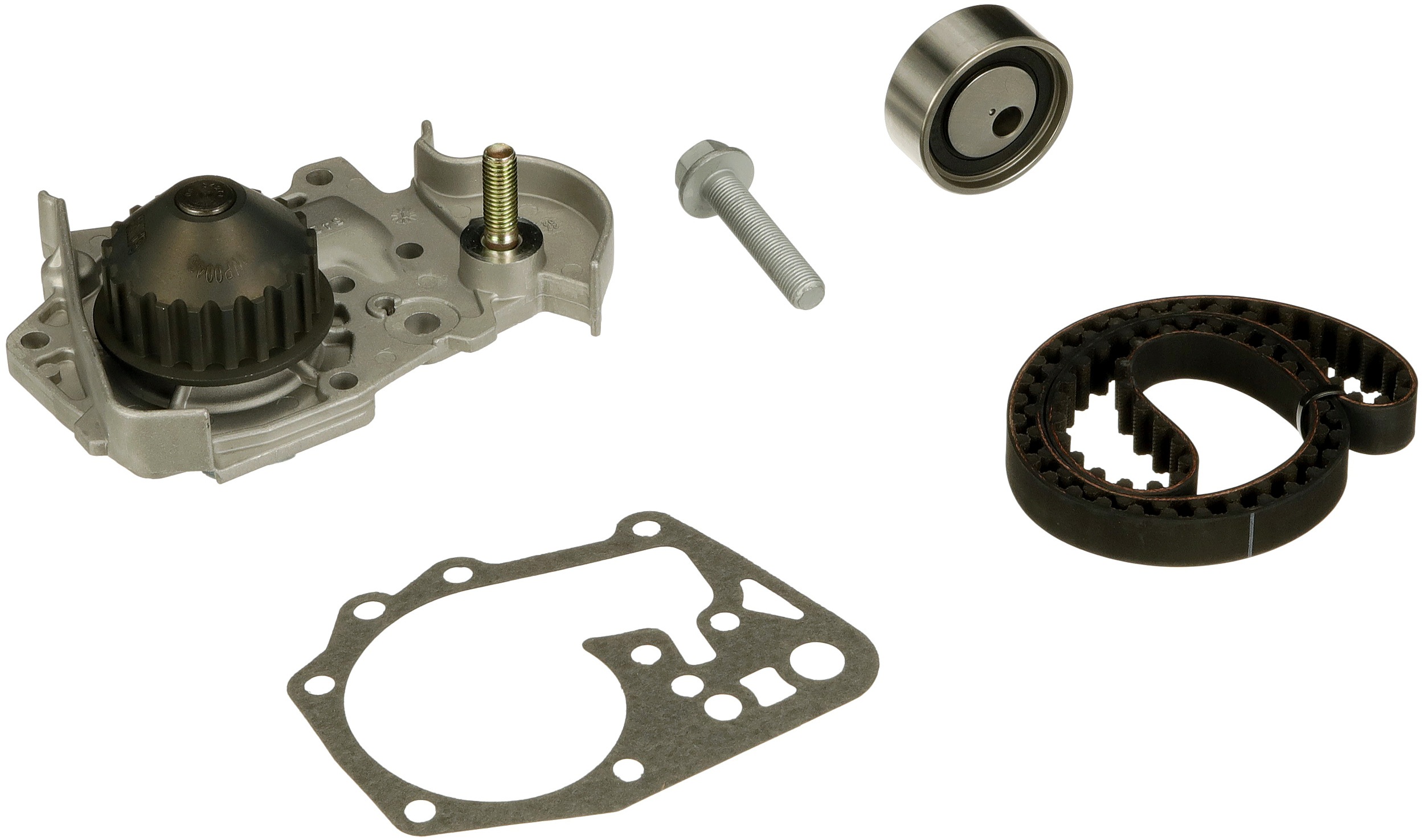 Set pompa apa + curea dintata DACIA LOGAN (LS_) 1.4 MPI LPG (LS0C) Benzina/Autogaz (GPL) 75 cai GATES KP15473XS