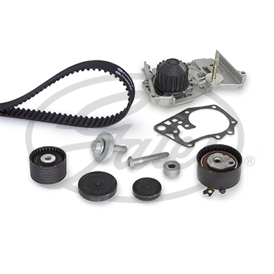 Set pompa apa + curea dintata DACIA LOGAN (LS_) 1.6 16V (LS09, LS0L, LS0M, LS0P, LS0V, LS18, LS1S, LS1V,... benzina 105 cai GATES KP35671XS