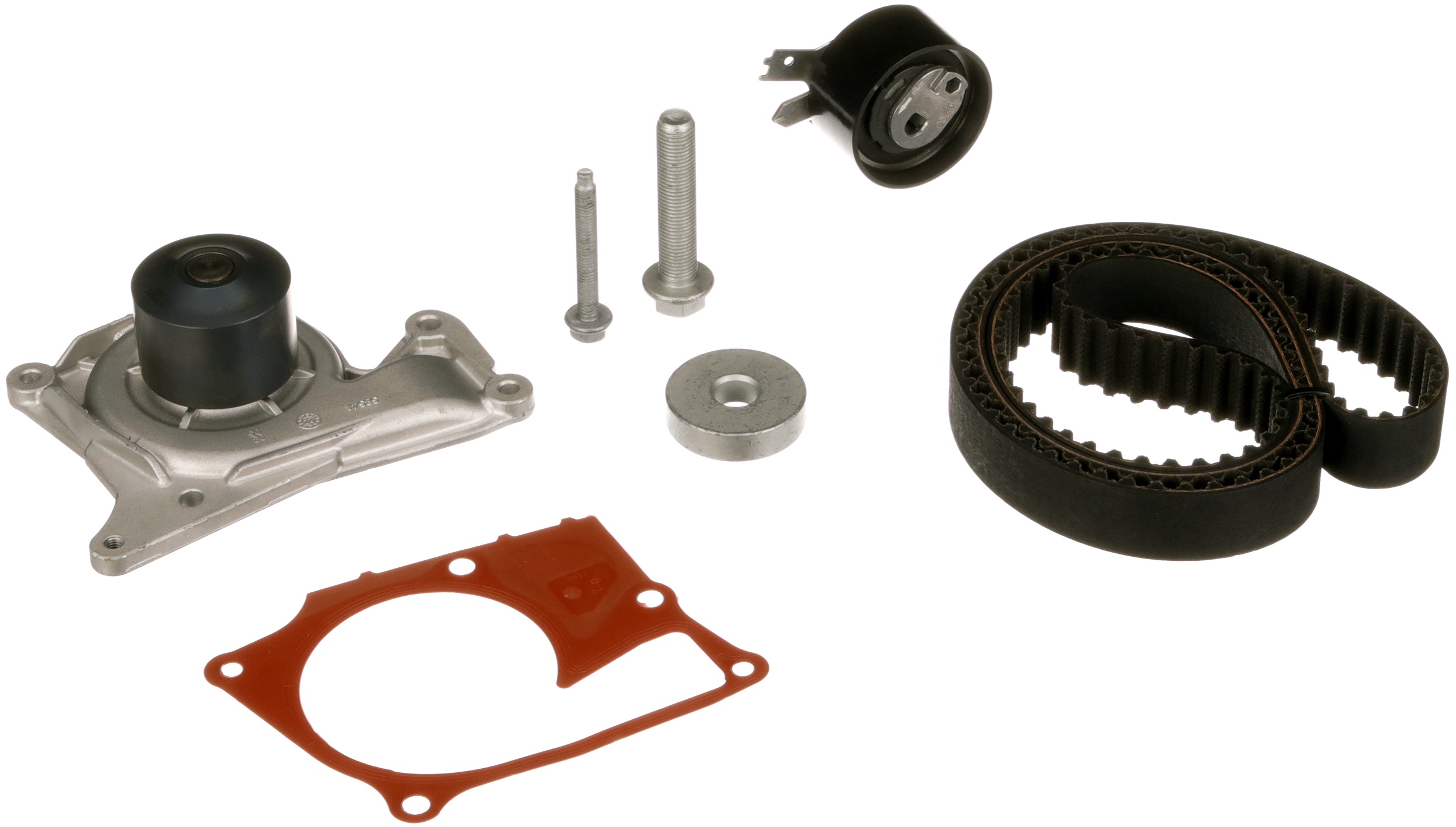 Set pompa apa + curea dintata DACIA DUSTER Autoutilitara/SUV 1.5 dCi diesel 109 cai GATES KP35675XS