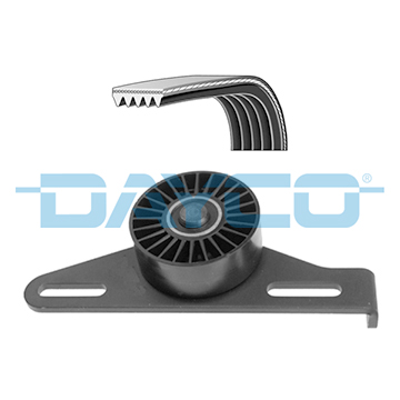 Set curea transmisie cu caneluri DACIA LOGAN MCV II 1.6 benzina 84 cai DAYCO KPV072