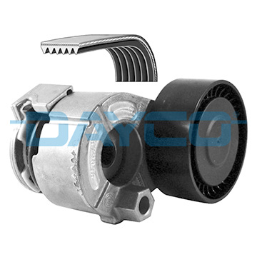 Set curea transmisie cu caneluri DACIA LOGAN (LS_) 1.5 dCi (LS04) diesel 75 cai DAYCO KPV192