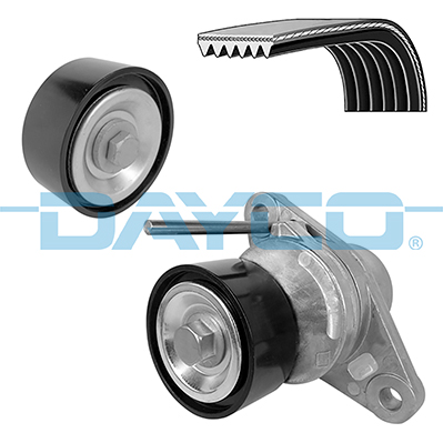 Set curea transmisie cu caneluri DACIA LOGAN II 1.6 16V benzina 105 cai DAYCO KPV412