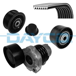 Set curea transmisie cu caneluri DACIA LODGY (JS_) 1.2 TCe (JSAY, JSM0) benzina 115 cai DAYCO KPV501