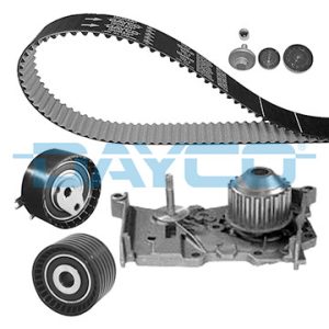 Set pompa apa + curea dintata DACIA DUSTER (HS_) 1.6 16V LPG Benzina/Autogaz (GPL) 105 cai DAYCO KTBWP4601