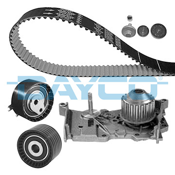 Set pompa apa + curea dintata DACIA LOGAN MCV (KS_) 1.6 16V (KS0L, KS0M, KS0P, KS1S) benzina 105 cai DAYCO KTBWP4601
