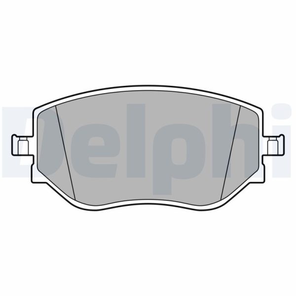 Placute frana DACIA JOGGER (RK_) 1.0 TCe 110 (RKMD) benzina 110 cai DELPHI LP3644