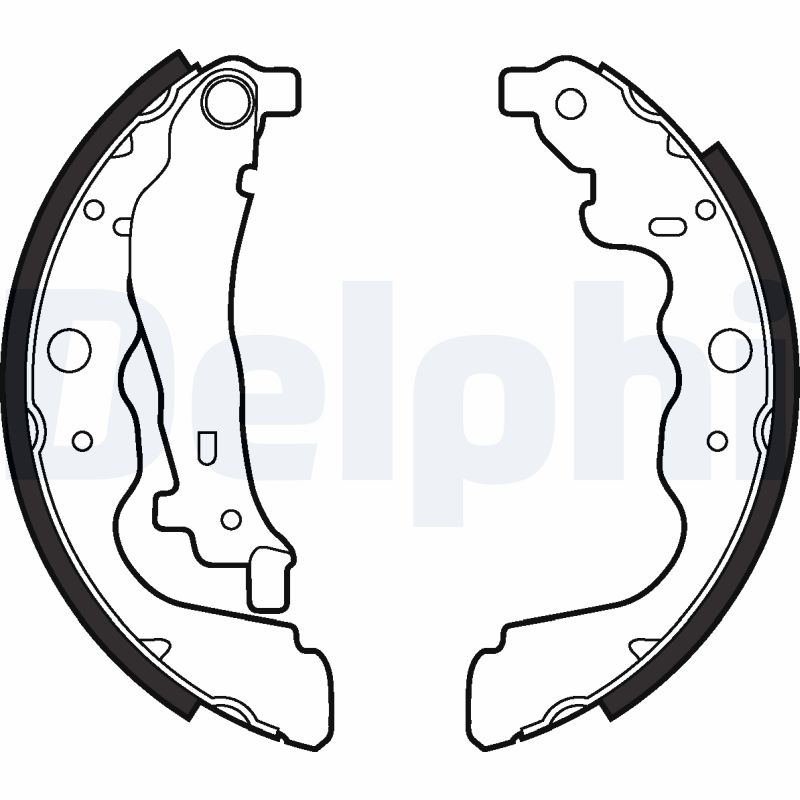 Set saboti frana DACIA LODGY (JS_) 1.6 SCe 100 (JSAV) benzina 102 cai DELPHI LS2022