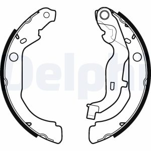 Set saboti frana DACIA DUSTER (HS_) 1.6 SCe 115 4x4 benzina 115 cai DELPHI LS2127