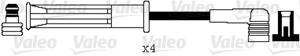 Set cablaj aprindere DACIA LOGAN (LS_) 1.6 MPI 85 benzina 84 cai VALEO 346094