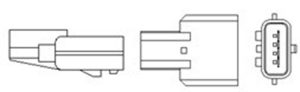 Sonda Lambda DACIA SANDERO 1.6 16V Bifuel Benzina/Etanol 105 cai MAGNETI MARELLI 466016355104