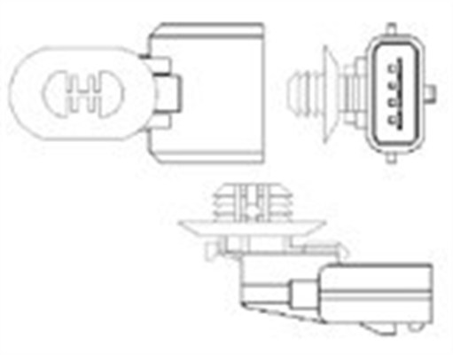 Sonda Lambda DACIA SANDERO 1.6 16V benzina 105 cai MAGNETI MARELLI 466016355109