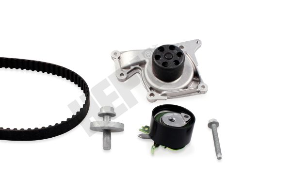 Set pompa apa + curea dintata DACIA DUSTER Autoutilitara/SUV 1.5 dCi 4x4 diesel 109 cai HEPU PK09651