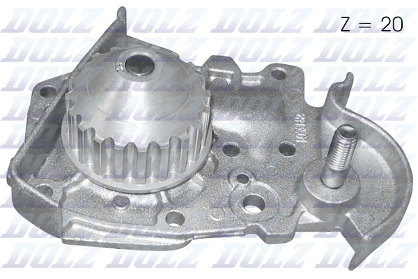 Pompa de apa DACIA SANDERO 1.4 MPI LPG Benzina/Autogaz (GPL) 72 cai DOLZ R135