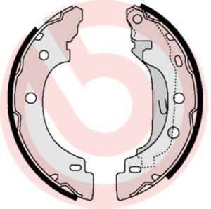 Set saboti frana DACIA SANDERO 1.6 MPI 85 (BS03) benzina 84 cai BREMBO S 68 523