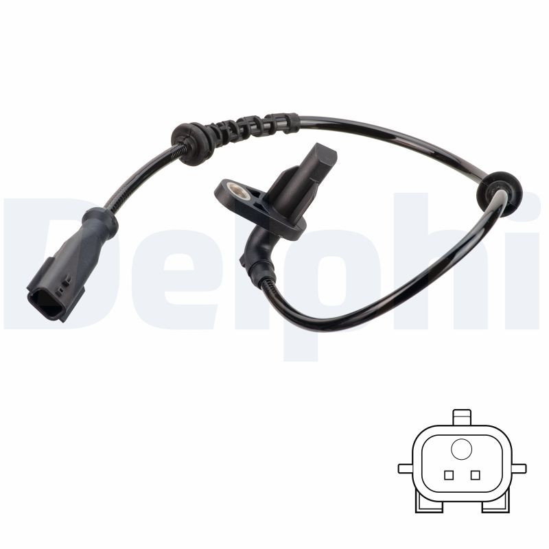 Senzor turatie roata DACIA LOGAN EXPRESS (FS_) 1.6 benzina 87 cai DELPHI SS20756