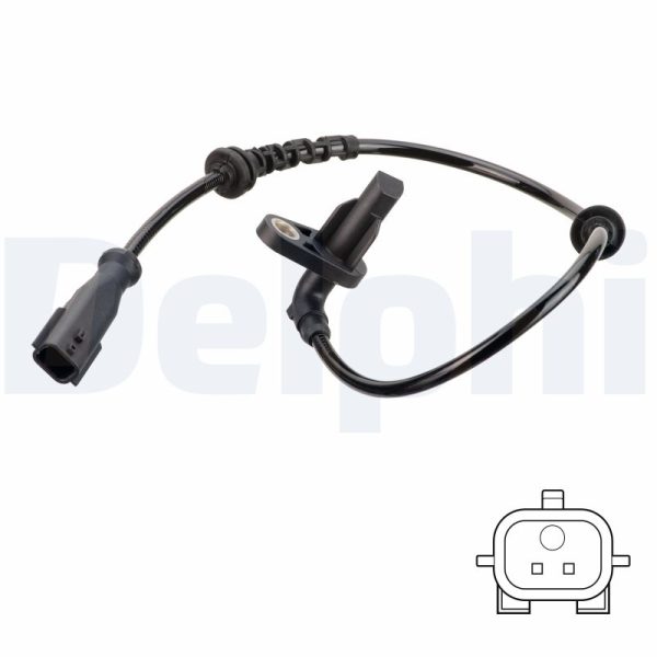 Senzor turatie roata DACIA LOGAN (LS_) 1.6 LPG Benzina/Autogaz (GPL) 87 cai DELPHI SS20756