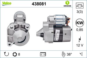 Electromotor DACIA SANDERO 1.4 MPI LPG Benzina/Autogaz (GPL) 72 cai VALEO 438081