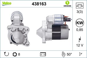Electromotor DACIA LOGAN II 1.6 16V benzina 105 cai VALEO 438163