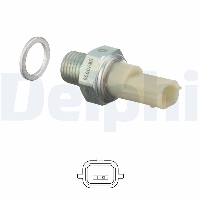 Senzor presiune ulei DACIA SANDERO II 1.5 dCi diesel 84 cai DELPHI SW90038