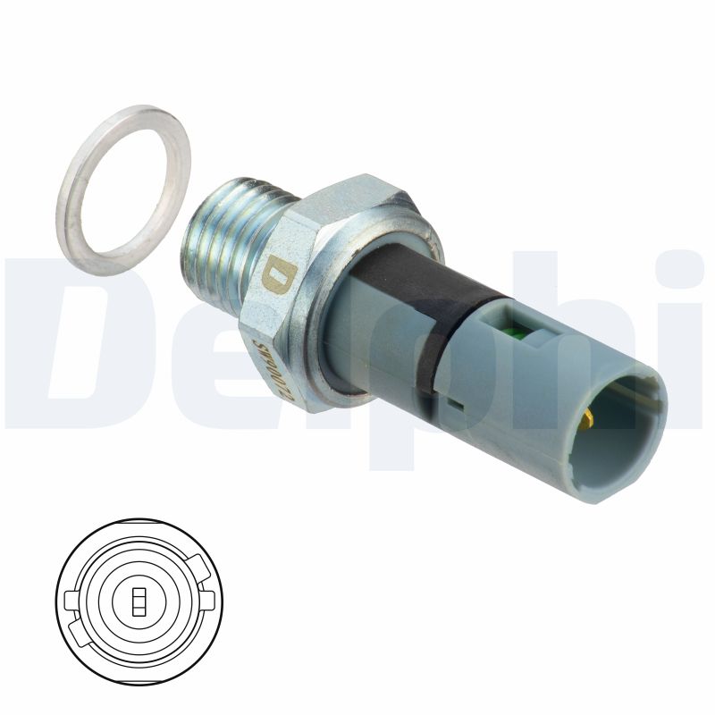 Senzor presiune ulei DACIA SANDERO II 1.2 benzina 75 cai DELPHI SW90072